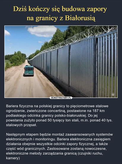 Demotywatory, Wiocha i Inne - Zapora Na Granicy z Białorusią.jpg
